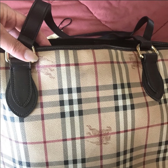 Large Burberry tote - Picture 5 of 8